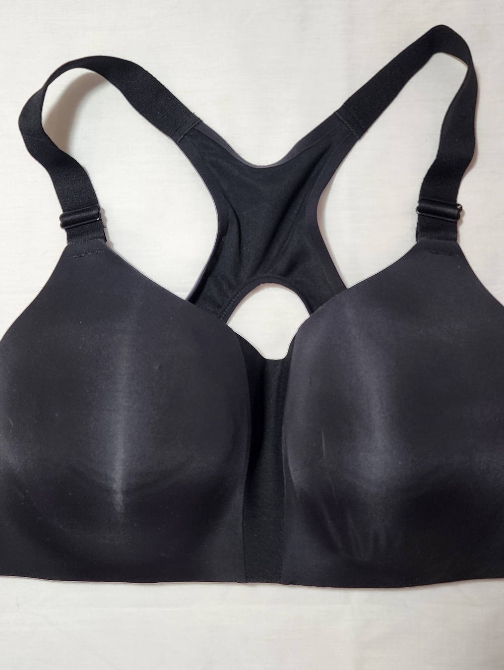 Nike Dri-Fit Alpha High-Support Padded Sports Bra Black Size 38 DD Yoga/Sports